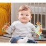 Clementoni - Set cadou bebelusi pentru dezvoltarea multisenzoriala ce include zornaitoare catel chei pentru dentitie si paturica